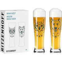 Ritzenhoff Bierglas Brauchzeit #1 #2 646 ml (2er Set)