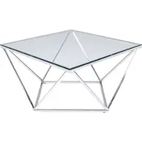Kare Couchtisch CRISTALLO - B/H/T ca. 80.00x45.00x80.00