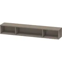 Duravit Regalelement L-CUBE 800x140x120mm flannel grey hochglanz