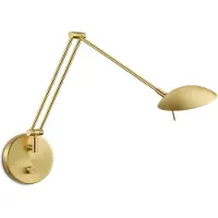 Knapstein Maia-W LED-Wandleuchte-Messing matt-mit LED (2700K)