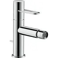 Hansgrohe Einhebel-Bidetmischer AXOR UNO Bügelgriff brushed black chrome brushed black chrome