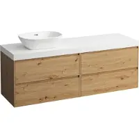 Laufen H4045921122671 WTU+WT-Platte LANI 495x1570x580 m.Aus