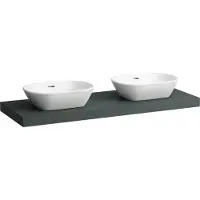 Laufen H4046841122661 WT-Platte LANI 495x1370x65 mit Aus li