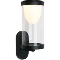 Briloner Wandlampe Akku Außenleuchte Außenbeleuchtung Touch Akku tauschbar USB-C Kabel