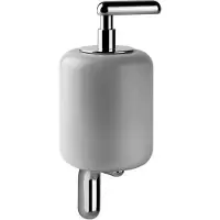 Gessi Goccia Seifenspender zur Wandmontage in GRES weiss, 38013