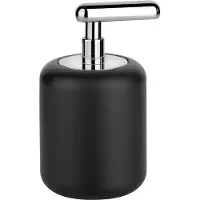 Gessi Goccia Seifenspender Standversion, in GRES schwarz, 38038