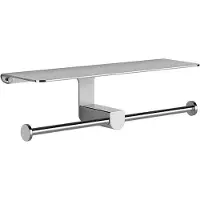 Gessi Rilievo, Doppel-WC Papierrollenhalter, Wandmontage, 59450