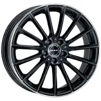 Mak Alufelge Komet 9X19 5X112 Et 20 Gloss Black Mirror Ring