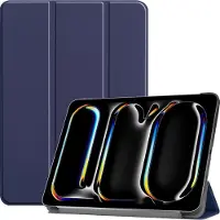 Lobwerk Tablet Hülle für Apple iPad Pro 13 2024 M4 Slim Case Etui mit Standfunktion und Auto Sleep/Wake Funk