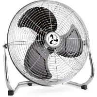 CasaFan Bodenventilator Speed 50-G CH 120 W (Ø x H) 55 cm x 58 cm Chrom (glänzend)