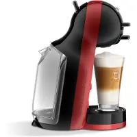 Krups Nescafé Dolce Gusto Mini Me Schwarz Rot KP120H, Pad-Kaffeemaschine, 0,8 l, Kaffeekapsel, 1500 W, Schwarz, Kirsche (Frucht)