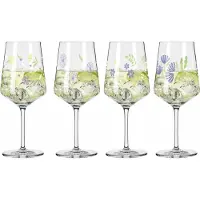 Ritzenhoff Aperitifgläser 4er Set Sommertau Hugo R. F25, Kristallglas, 544 ml, 6041007