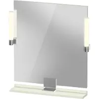 Duravit LED-Spiegel 9 W Sivida 65x65x3,6cm, grün m, Leu., au, stl, G c