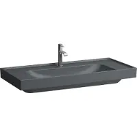 Laufen Meda Waschtisch, unterbaufähig, 1000x460mm, Ablage beidseitig, 3 Hahnlöcher, ohne Überlauf
