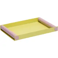 Design Letters - Ray Tablett, medium, yellow / lavender