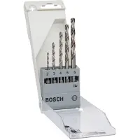 Bosch Accesorios Hss-g Hexagonal 2-6 Metallbohrer 5 Einheiten