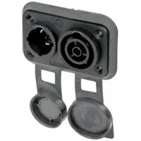 Neutrik Lautsprecher-Steckverbinder Stecker, Einbau, Buchse, Einbau Polzahl: 3 1 St.
