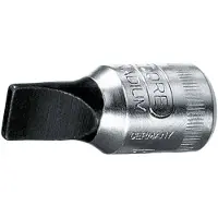 Gedore Steckschlüsseleinsatz IS 20 1/4 Zoll Schlitz 4mm L.37mm