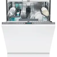 Candy RapidÓ CI 4C6F0PA, Voll integriert, Standardgröße (60 cm), Anthrazit, Anthrazit, Tasten, 4 Ziffern