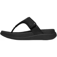 FitFlop F-Mode Go Adjustable Flatform Sandals Teenslippers - zwart - Maat 39
