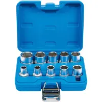 Bgs 2434 Steckschlüsseleinsatz-Set 12,5 (1/2), in ZOLL, 10-tlg.