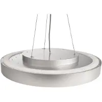 Deko-light Menkar 600 342207 Pendelleuchte LED LED fest eingebaut 65 W Silber