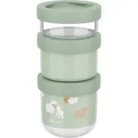 Mepal Snackbox stapelbar Mio 3-teilig - Little Dutch - Little Farm