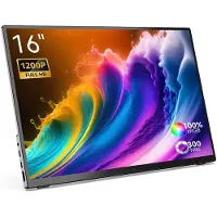 Minix SF16T, 41,9 cm (16.5"), 1920 x 1200 Pixel, Full HD, LED, 1 ms, Schwarz