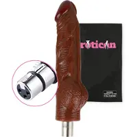 Eroticon Gode - - Marron - 18,5 cm - 5 cm - 3XLR kompatibel