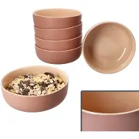 Ritzenhoff & Breker 6er Set Jasper Puder Müslischale aus Steingut - 414530