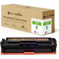 G&G Toner ersetzt HP, Canon 125A, 128A, 131X, 716M, 731M Kompatibel Magent