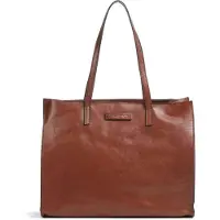 The bridge - Mirra Shopping with Zip 1314 Marrone/Oro - Shopper , 15.9 l