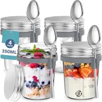 OEM Havermout-Set - 6er - Glas - Set - Frühstück