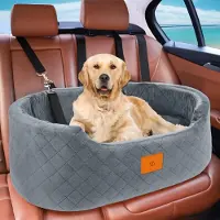 OEM Autostoel für Hunde - Hundesitz - Autohundesitz - mit Gurteinrichtung