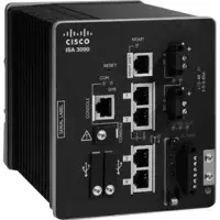 Cisco ISA-3000-4C Netzwerksicherheit-/Firewall-Gerät Support/Service - TAA-konform - 4 Anschluss - 10/100/1000Base-T - Gigabit-Ethernet - 4 x RJ-45 - Auf DIN-Schiene montierbar