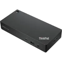 Lenovo ThinkPad Universal USB-C Smart Dock, Kabelgebunden, USB 3.2 Gen 2 (3.1 Gen 2) Type-C, 1000 Mbit/s, Schwarz, 4K Ultra HD, 3840 x 2160 Pixel