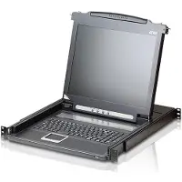 Aten CL1000N KVM-Konsole, 19/" LCD, VGA, PS/2, Tastaturlayout D (CL1000N D)