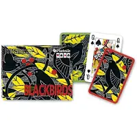Piatnik Blackbirds Spielkarten – Doppeldeck