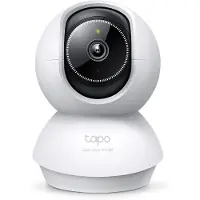 TP-LINK Tapo C230, IP-Sicherheitskamera, Drinnen, Kabellos, Amazon Alexa & Google Assistant, Decke / Schreibtisch, Weiß