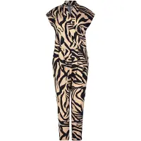 Betty Barclay Jumpsuit in Beige/ Schwarz - 42
