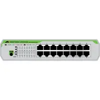 Allied Telesis AT-FS710/16-50 Unmanaged Fast Ethernet (10/100) 1U Grün, Grau