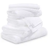 Möve Handtuch Set "New Classic", 8 tlg., Walkfrottier, Waschhandschuhen, Gäste-, Hand- und Duschtüchern, 100% Baumwolle