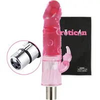 Eroticon Wasserdichter Gode - - 10,5 cm - 3XLR Anschluss - Sichere PVC - Unisex