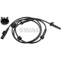 SWAG ABS Sensor Raddrehzahl Hinten Links für FIAT PUNTO (188) 70 10 6266