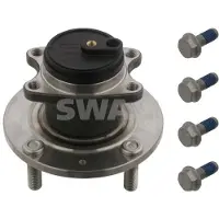 SWAG Radlagersatz Hinten Links Hinten Rechts für MITSUBISHI COLT VI (Z3A, Z2A) Schrägkugellager 69mm 80 93 2580