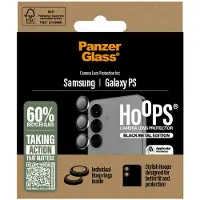 PanzerGlass Hoops Optic Rings Kameraschutz für das Samsung Galaxy S25 Edge - Schwarz
