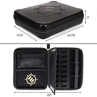 Enhance Gaming Enhance Tabletop RPG Organizer Collectors Edition - Dragon Black