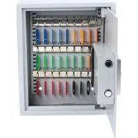 Olympia GOsafe 50A, Polypropylen (PP), Grau, 27 Haken, Code, Schlüssel, 360 x 300 x 100 mm, 7 kg