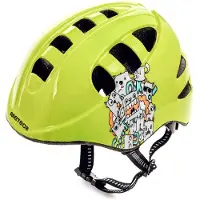 Meteor Schutzhelm, Kinderhelm, Fahrradhelm, Rollschuhe, MA-2 Helm Kinderfahrradhelm Helm, größe S 48-52 cm Monsters
