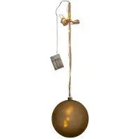 Star Trading LED Glaskugel Bliss in Gold 0,25W 200mm